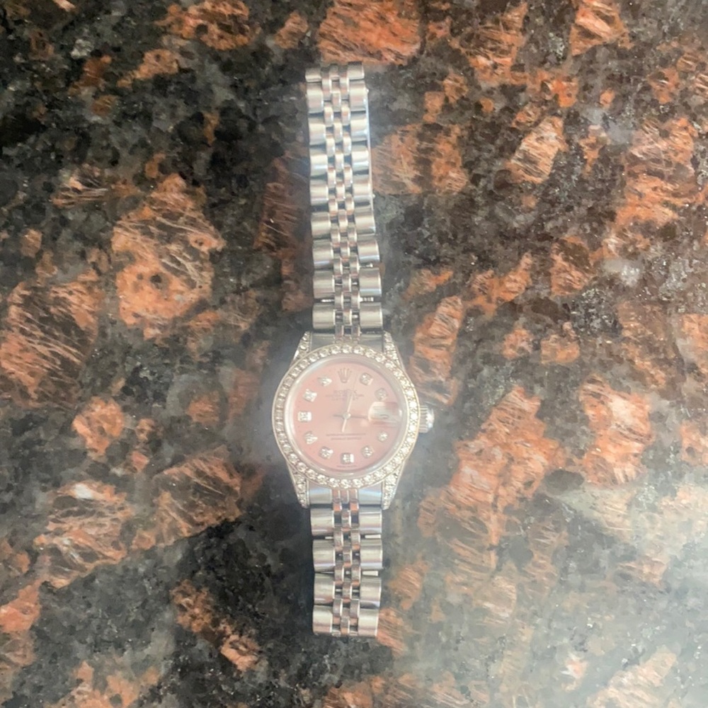 Authentic Rolex MOP PINK